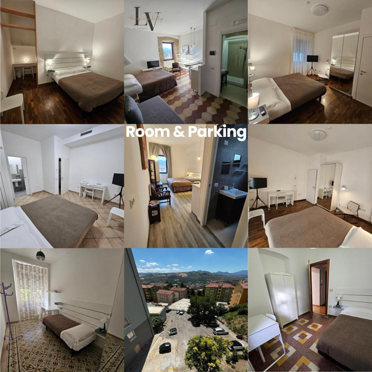 Room & Parking In Centro Citta Con Parcheggio Privato E Wifi Potenza Luaran gambar